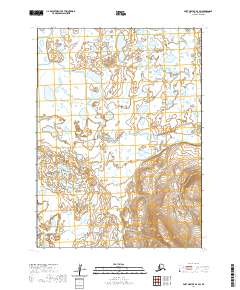 USGS Topographic Map – Port Moller D-4 SW