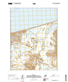 USGS Topographic Map – Port Moller D-5 NE