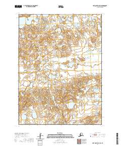 2020 Map of Port Moller D-5 SW, 2020 Print