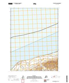 USGS Topographic Map – Port Moller D-6 NE
