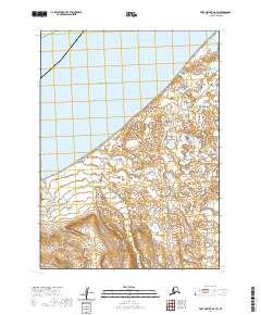 USGS Topographic Map – Port Moller D-6 SW