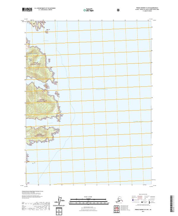 USGS Topographic Map – Prince Rupert D-6 SW