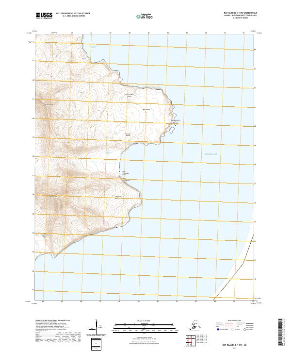 USGS Topographic Map – Rat Islands C-1 NW