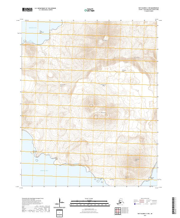 USGS Topographic Map – Rat Islands C-2 NE