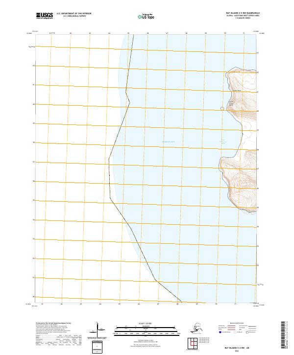 USGS Topographic Map – Rat Islands C-2 NW