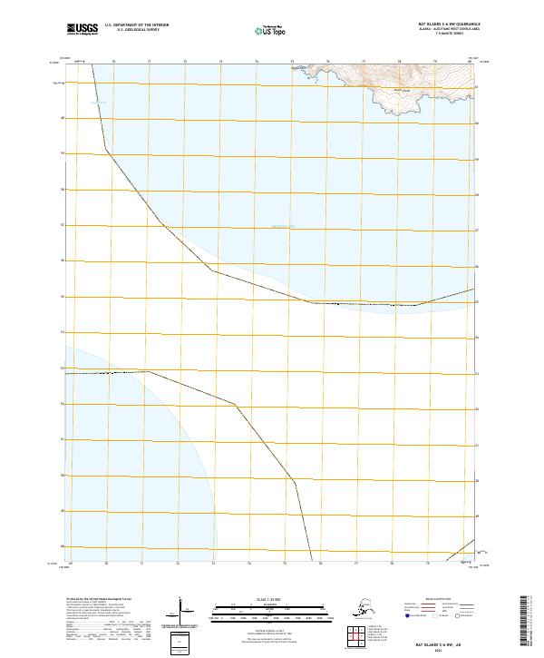 USGS Topographic Map – Rat Islands C-6 NW