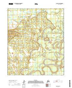 2019 Map of Ruby D-3 SW, 2019 Print