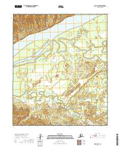 USGS Topographic Map – Ruby D-5 SE