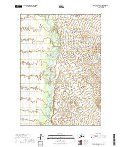 2019 Map of Russian Mission A-1 NE, 2019 Print