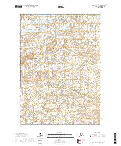 2017 Map of Russian Mission A-4 NE, 2017 Print