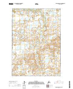2017 Map of Russian Mission A-4 NW, 2017 Print