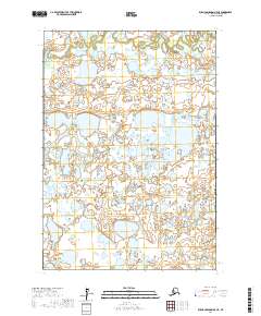 2017 Map of Russian Mission A-5 NE, 2017 Print