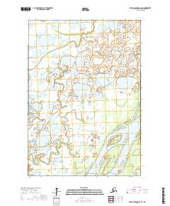 USGS Topographic Map – Russian Mission A-6 NE