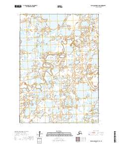 2017 Map of Russian Mission A-7 NE, 2017 Print