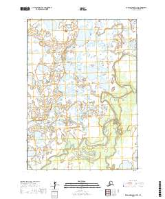2017 Map of Russian Mission A-7 SE, 2017 Print