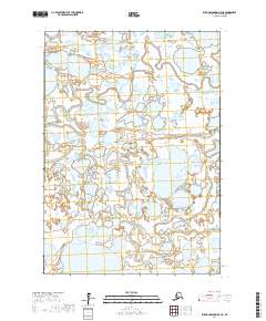 2017 Map of Russian Mission A-8 NE, 2017 Print