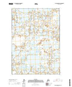 2017 Map of Russian Mission A-8 SE, 2017 Print