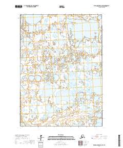 2017 Map of Russian Mission A-8 SW, 2017 Print