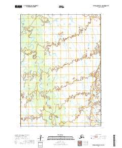 2019 Map of Russian Mission B-1 NW, 2019 Print