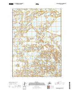 2019 Map of Russian Mission B-2 NW, 2019 Print