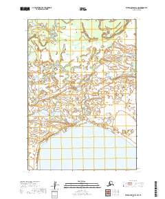 2019 Map of Russian Mission B-3 NW, 2019 Print