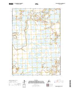 2017 Map of Russian Mission B-6 NW, 2017 Print