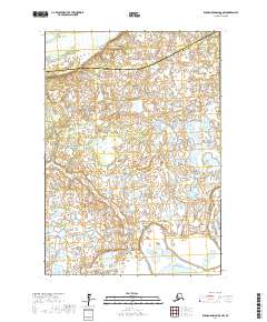 2017 Map of Russian Mission B-8 NW, 2017 Print
