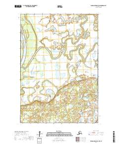 USGS Topographic Map – Russian Mission C-6 NW