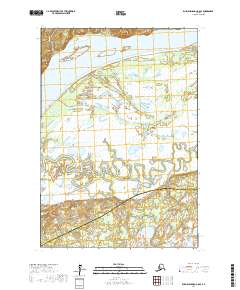 USGS Topographic Map – Russian Mission C-8 SE