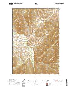 USGS Topographic Map – Russian Mission D-1 SE