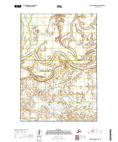 2019 Map of Russian Mission D-3 NE, 2019 Print