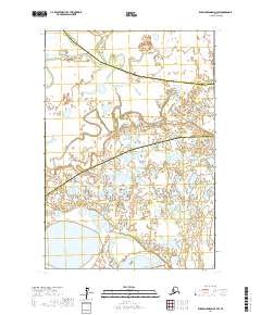 2017 Map of Russian Mission D-4 SW, 2017 Print