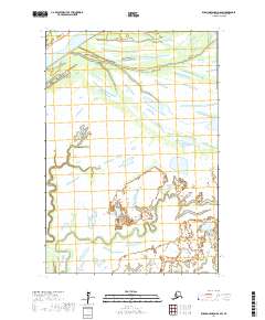 2017 Map of Russian Mission D-6 SW, 2017 Print