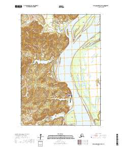 USGS Topographic Map – Russian Mission D-7 SE