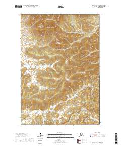 2017 Map of Russian Mission D-7 SW, 2017 Print