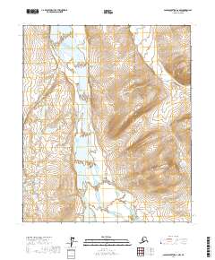 2017 Map of Sagavanirktok A-2 NW, 2017 Print