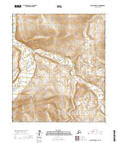 USGS Topographic Map – Sagavanirktok A-3 SW