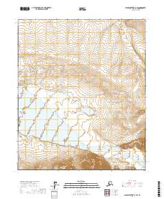 USGS Topographic Map – Sagavanirktok B-1 SW