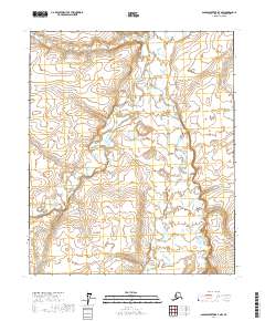 2017 Map of Sagavanirktok B-4 NW, 2017 Print
