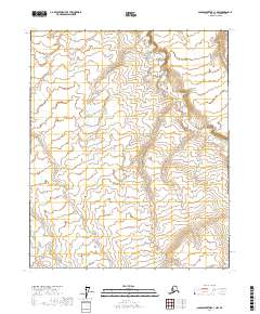 2017 Map of Sagavanirktok C-1 NW, 2017 Print