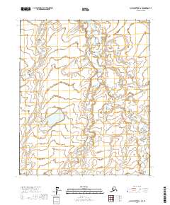2017 Map of Sagavanirktok C-2 NW, 2017 Print