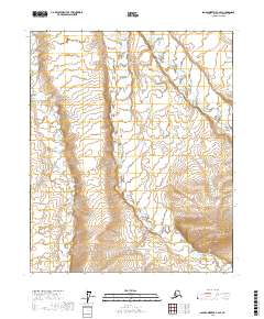 2017 Map of Sagavanirktok C-2 SE, 2017 Print