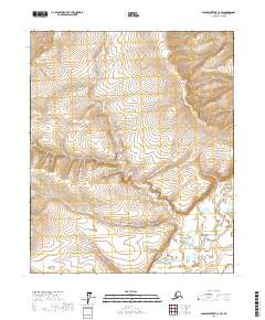 2017 Map of Sagavanirktok C-4 SW, 2017 Print