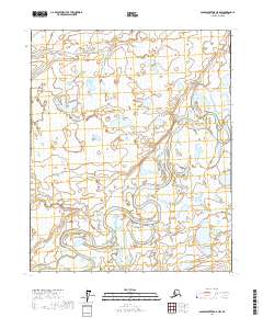 2017 Map of Sagavanirktok C-5 NW, 2017 Print
