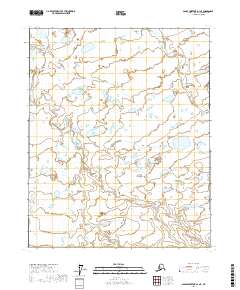 2017 Map of Sagavanirktok D-1 NE, 2017 Print