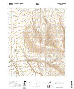 2017 Map of Sagavanirktok D-1 SE, 2017 Print