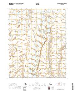 2017 Map of Sagavanirktok D-2 SE, 2017 Print