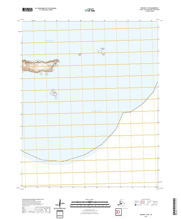 USGS Topographic Map – Seguam C-3 SW