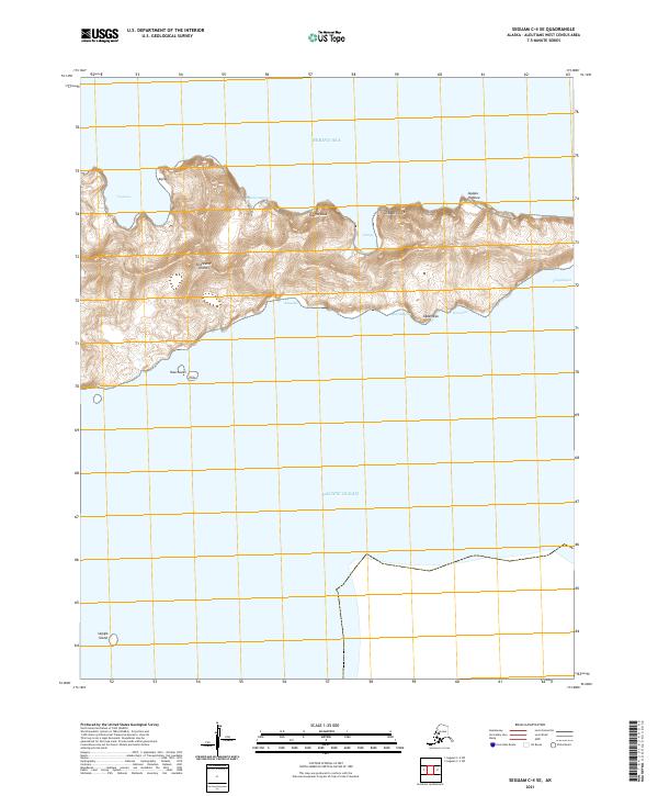 USGS Topographic Map – Seguam C-4 SE