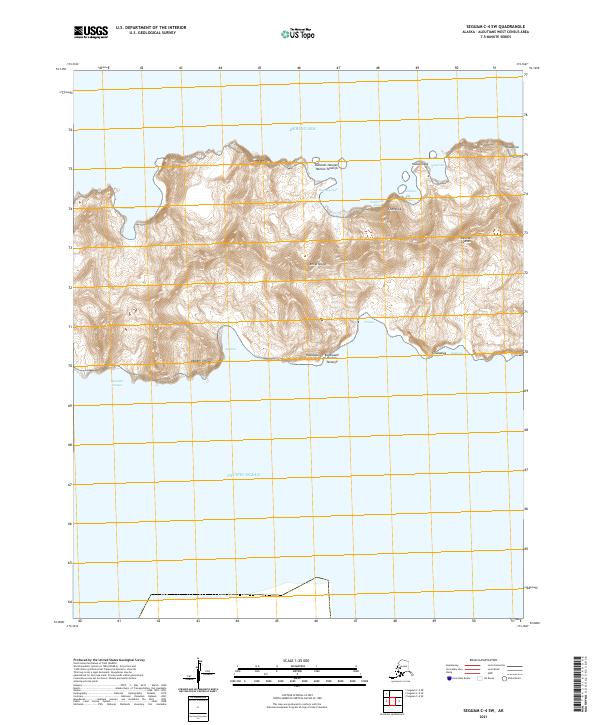 USGS Topographic Map – Seguam C-4 SW